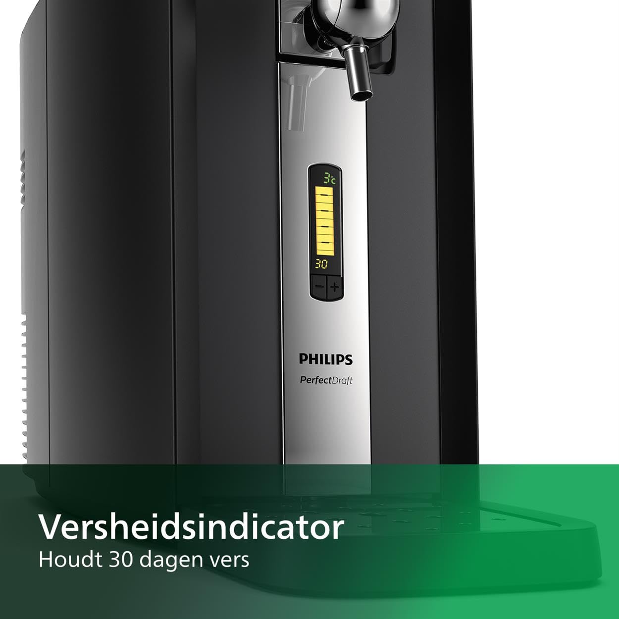 Philips PerfectDraft - Bierzapfanlage für zu Hause, Zapfanlage für Hausbars, Silber/Schwarz (HD3720/25)