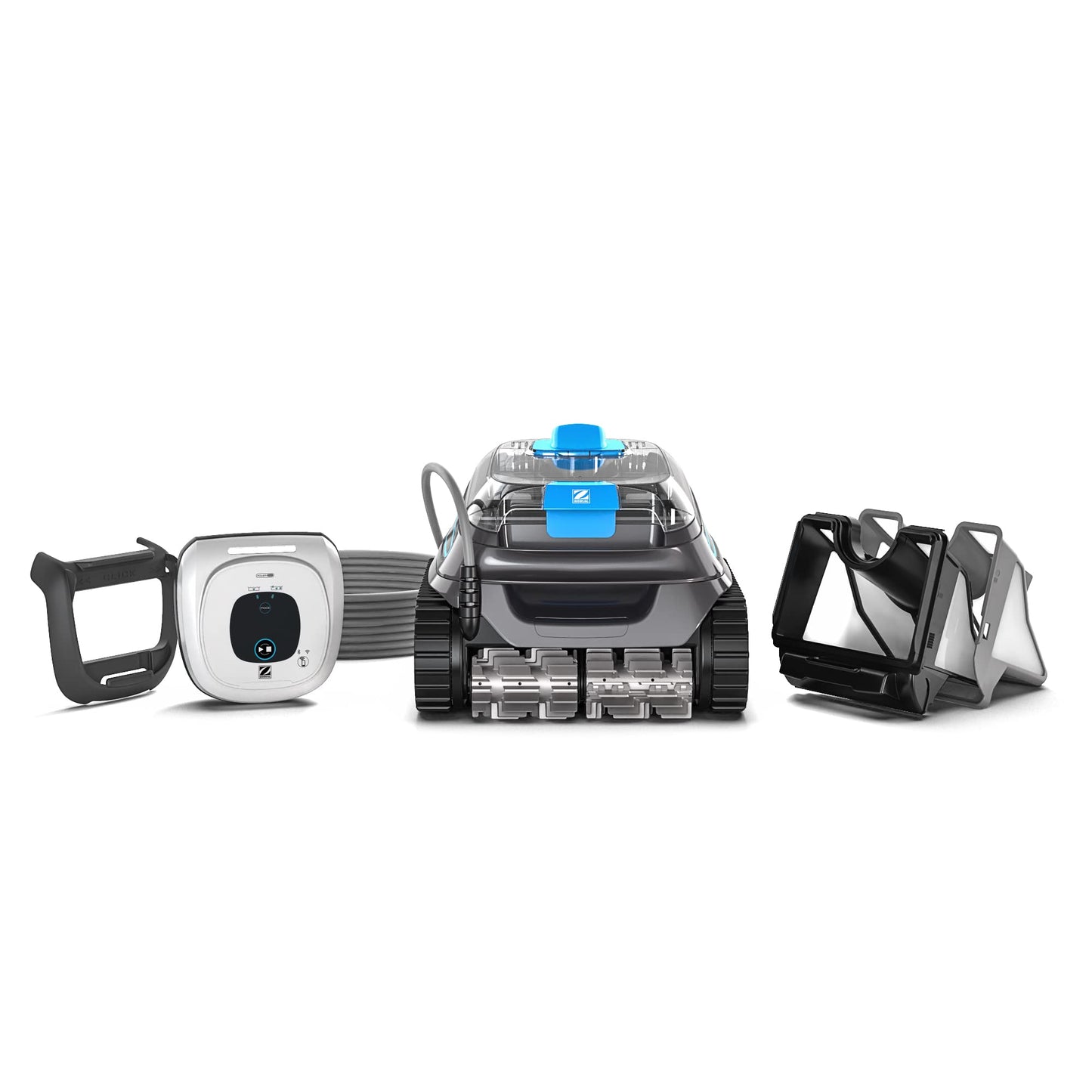 Automatischer Poolroboter Zodiac CNX 30 iQ, bis 12x6 m, reinigt Boden, Wände und Wasserlinie. App-Steuerung. Zyklontechnologie und Agile Fortbewegung