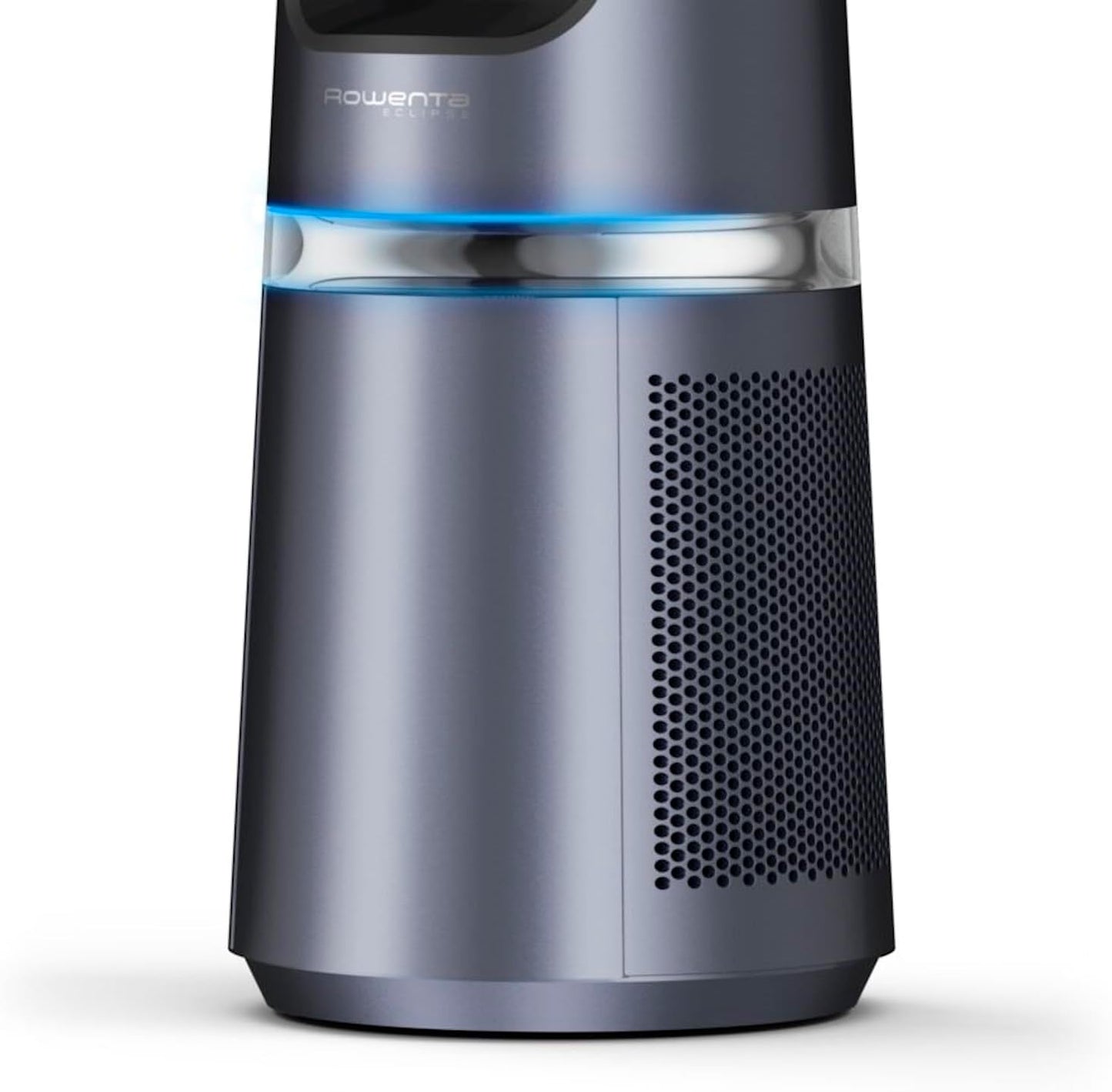 Rowenta rotorloser 2 in1 Luftreinigungsventilator Eclipse QU5030 | Luftreiniger und Ventilator | Feinpartikel | 12 Geschwindigkeiten | Timer | verzögerte Startfunktion | Fernbedienung | Anthrazit