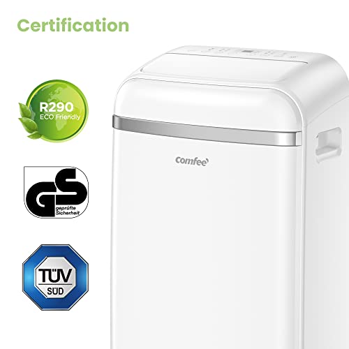 Comfee Mobile Klimaanlage Pro, 10000 BTU, 2,9 kW, 3-in-1, bis 32 m², EEK A+, mit Abluftschlauch