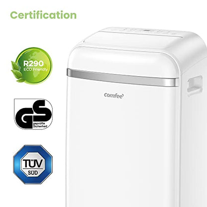 Comfee Mobile Klimaanlage Pro, 10000 BTU, 2,9 kW, 3-in-1, bis 32 m², EEK A+, mit Abluftschlauch