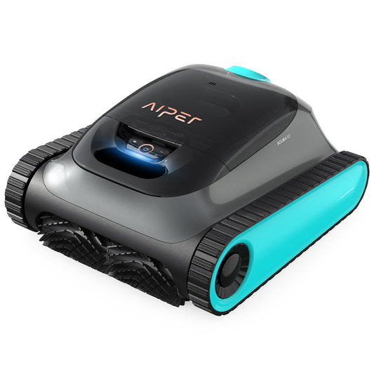 AIPER Scuba S1 Poolroboter Boden und Wand, Kabelloser Poolsauger mit Wandklettern, Intelligenten Navigation 2.0, 150 Minuten Batterielaufzeit