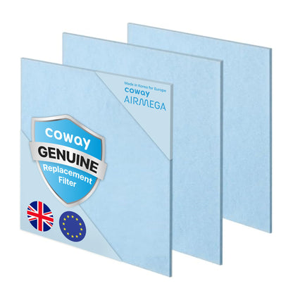 COWAY Luftreiniger Allergiker, MegaJet Technologie, Entfernt 99,999% der schädlichen Partikel bis zu 0,01 µm, für Allergie (ECARF Siegel) Staub Pollen Haustier, CADR 402m³/h - AIRMEGA JET