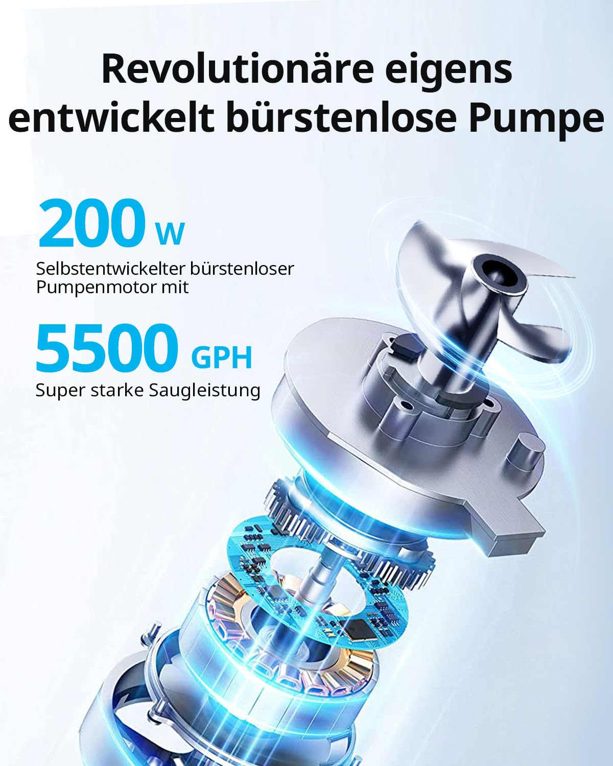 Beatbot AquaSense Kabelloser Poolroboter– Akku Poolsauger mit Smarte Pfadoptimierung, Poolreiniger Wasserlinie Boden und Wand, für Pools bis zu 200 m²