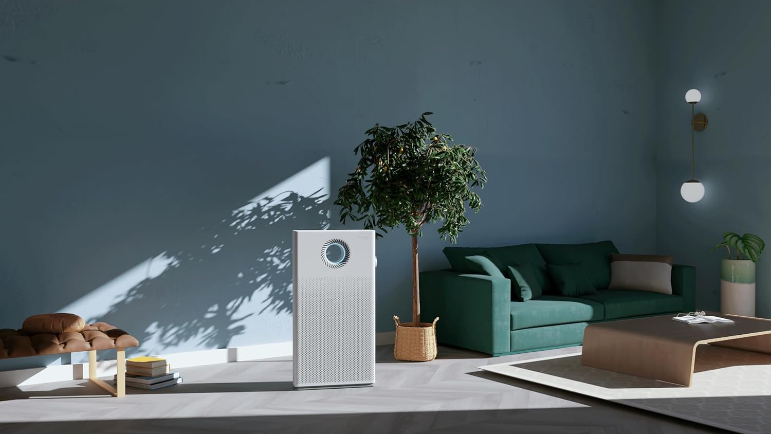 COWAY Luftreiniger Allergiker, MegaJet Technologie, Entfernt 99,999% der schädlichen Partikel bis zu 0,01 µm, für Allergie (ECARF Siegel) Staub Pollen Haustier, CADR 402m³/h - AIRMEGA JET